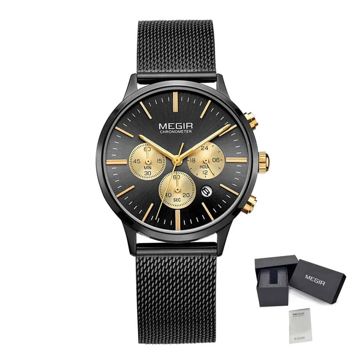 MEGIR Luxury Women Watches Chronograph Waterproof Quartz Ladies Sport Casual Wristwatch Female Dress Clock 24-hour Relogio Feminino 2011 by MEGIR WATCH GROUP