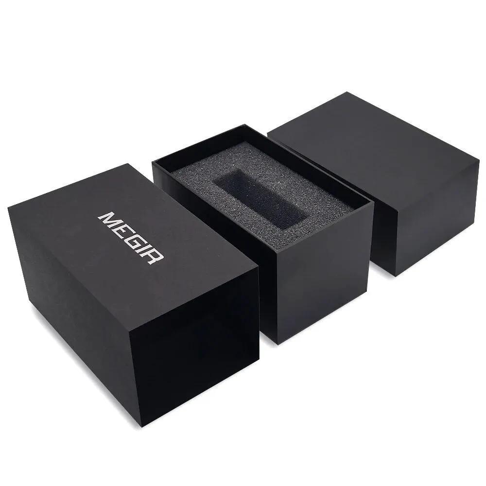 Megir Watch Box Original Fashion Sport Watches Retail Package Box Case for MEGIR Watch Accessories by MEGIR WATCH GROUP