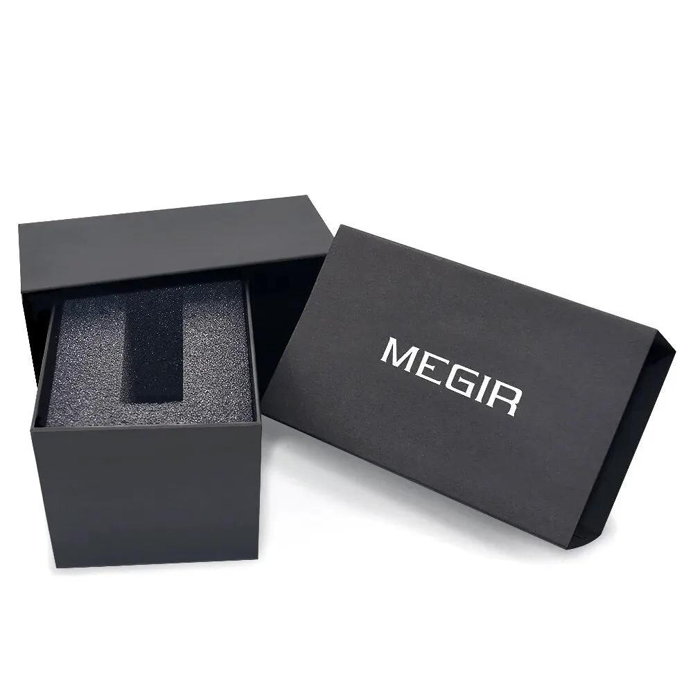 Megir Watch Box Original Fashion Sport Watches Retail Package Box Case for MEGIR Watch Accessories by MEGIR WATCH GROUP