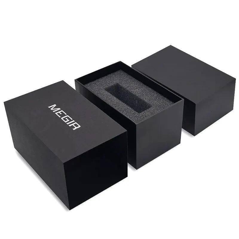 Megir Watch Box Original Fashion Sport Watches Retail Package Box Case for MEGIR Watch Accessories by MEGIR WATCH GROUP
