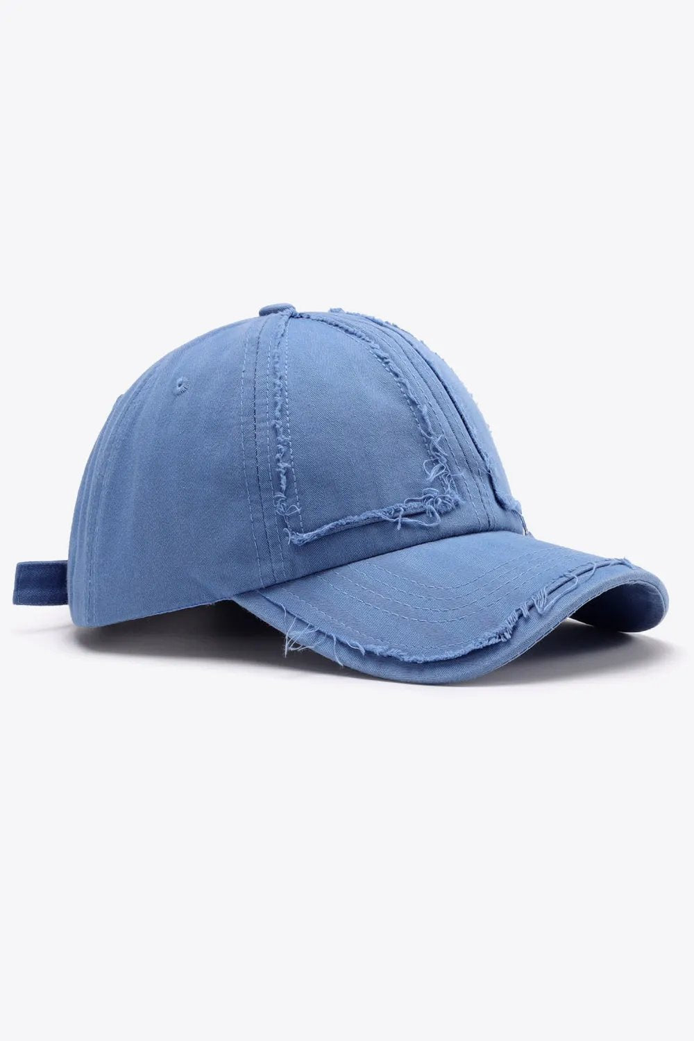 Distressed Adjustable Baseball Cap by Partner Label