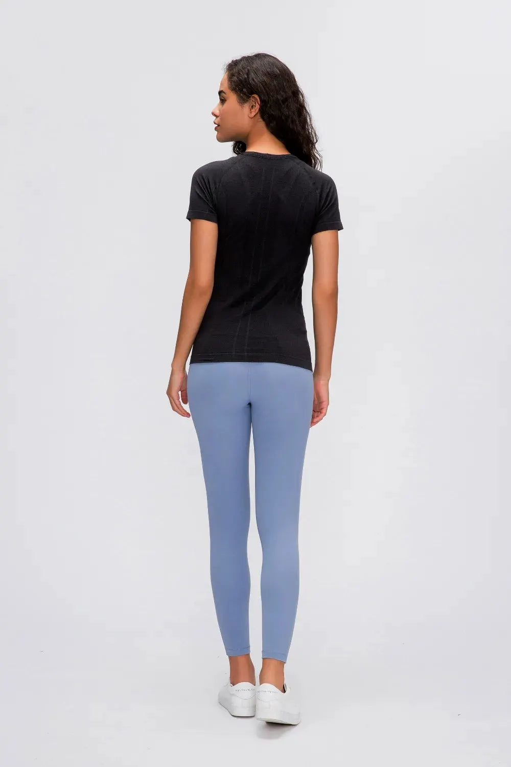 Millennia Round Neck Short Sleeve Active T-Shirt by Millennia