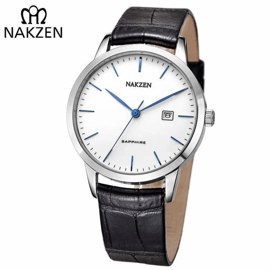 NAKZEN Top Brand Mens Quartz watch Waterproof Luminous Sapphire Crystal Mirror Classic Watches Male Electronic Wristwatch Clock 4031 by MEGIR WATCH GROUP