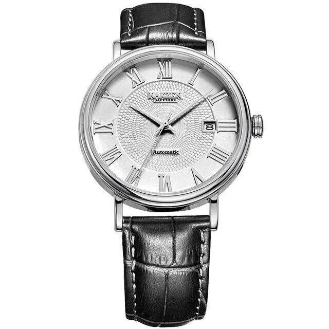 NAKZEN 7002 Men Classic Automatic Mechanical Watches Brand Luxury Man Stainless Steel Wristwatch Clock Relogio Masculino Miyota 9015 by MEGIR WATCH GROUP