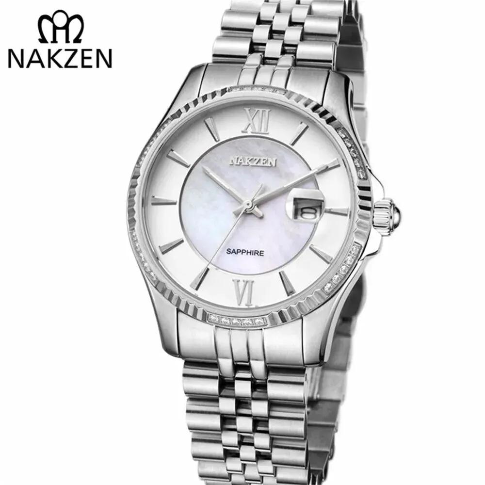 NAKZEN Business classic Mens Watches Top Brand Luxury Waterproo Man Quartz Watches Male Clock wristwatches Relogio Masculino 6013 by MEGIR WATCH GROUP