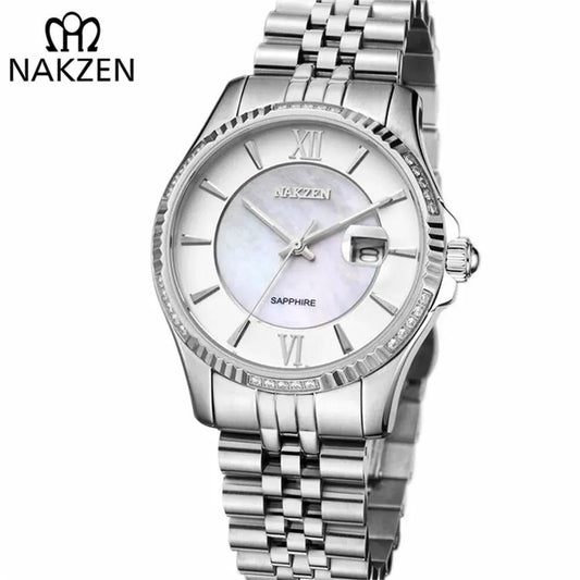 NAKZEN Business classic Mens Watches Top Brand Luxury Waterproo Man Quartz Watches Male Clock wristwatches Relogio Masculino 6013 by MEGIR WATCH GROUP