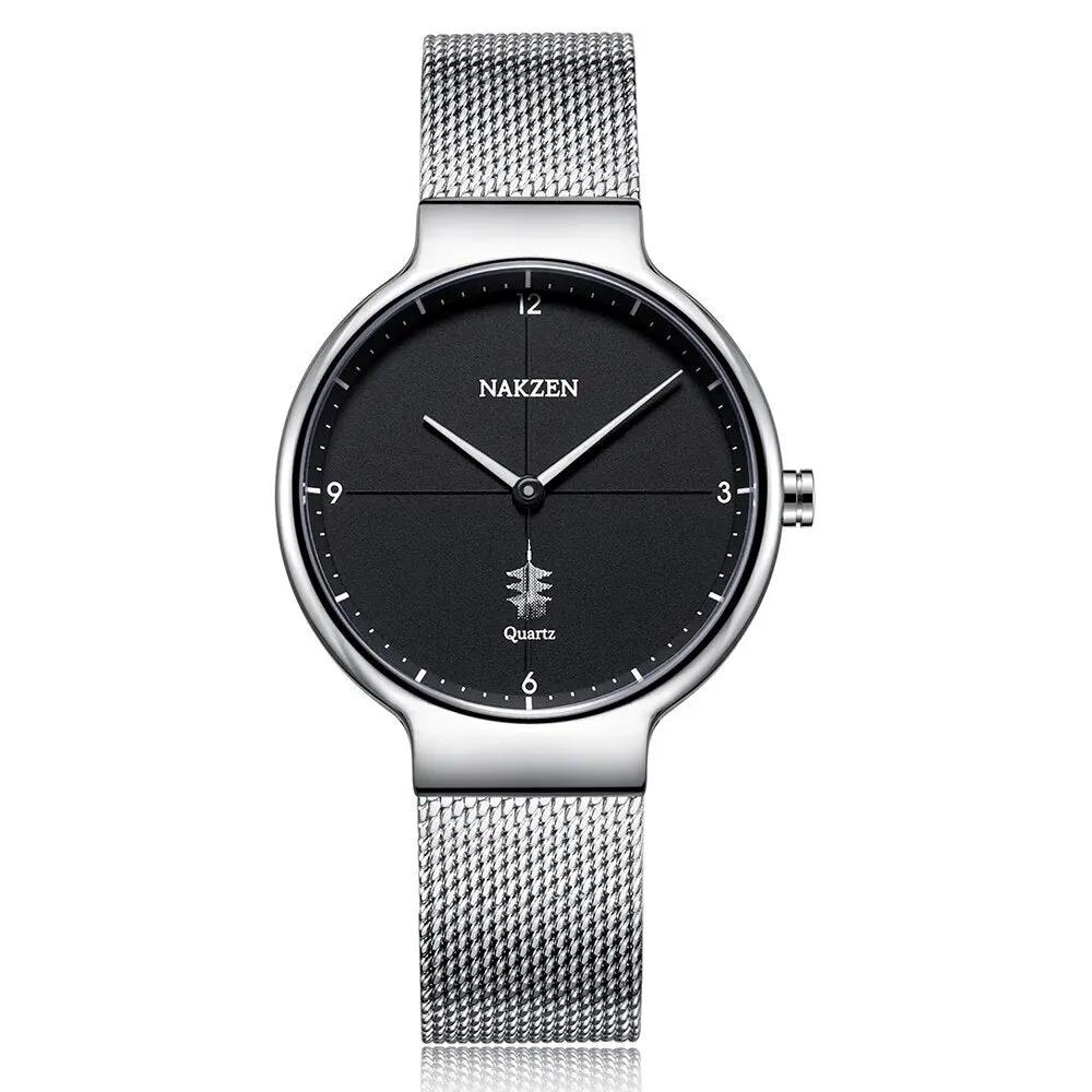 NAKZEN Women Fashion Casual Ultra Thin Quartz Watches Top Brand Luxury Waterproof Ladies Female Wrist Watch Relogio Masculino 4051 by MEGIR WATCH GROUP