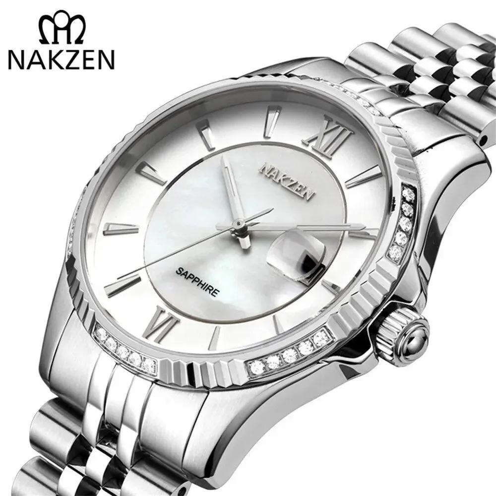 NAKZEN Business classic Mens Watches Top Brand Luxury Waterproo Man Quartz Watches Male Clock wristwatches Relogio Masculino 6013 by MEGIR WATCH GROUP