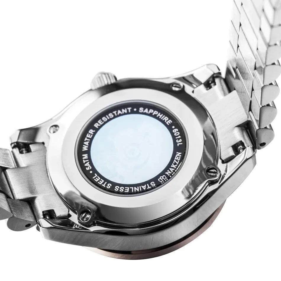 NAKZEN Business classic Mens Watches Top Brand Luxury Waterproo Man Quartz Watches Male Clock wristwatches Relogio Masculino 6013 by MEGIR WATCH GROUP