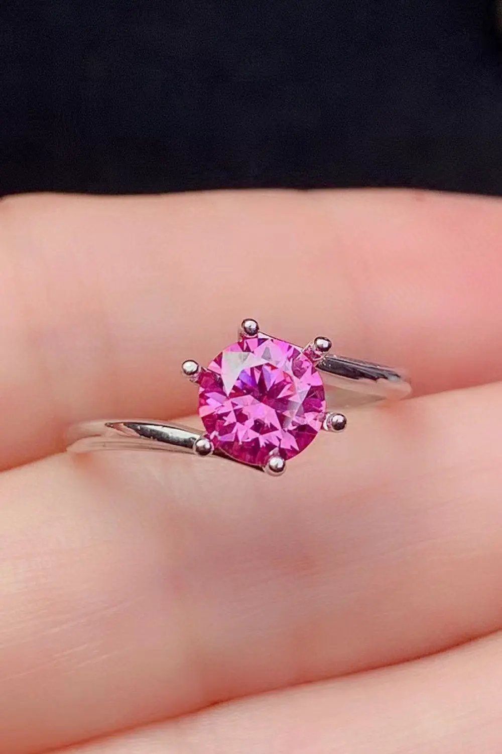Can't Stop Your Shine 1 Carat Moissanite Ring by Partner Label
