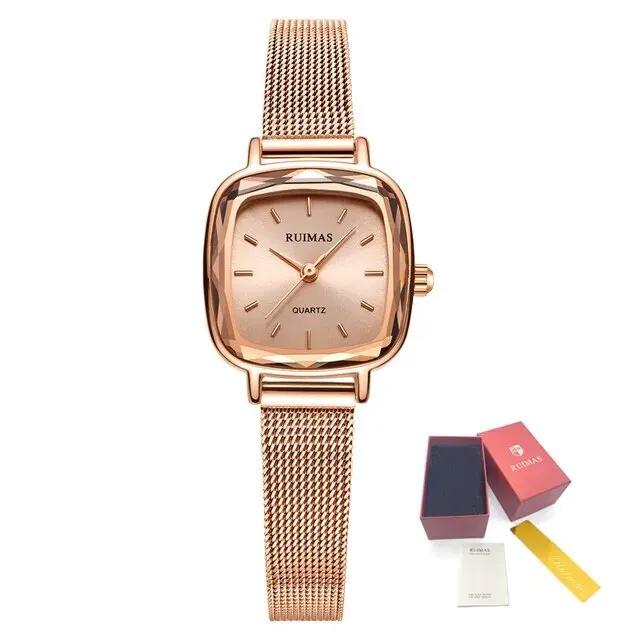RUIMAS Ladies Watch Bracelet Brand Luxury Women Watches Waterproof Quartz Female Watches Fashion Casual Wrist Watch Clock 571 by MEGIR WATCH GROUP