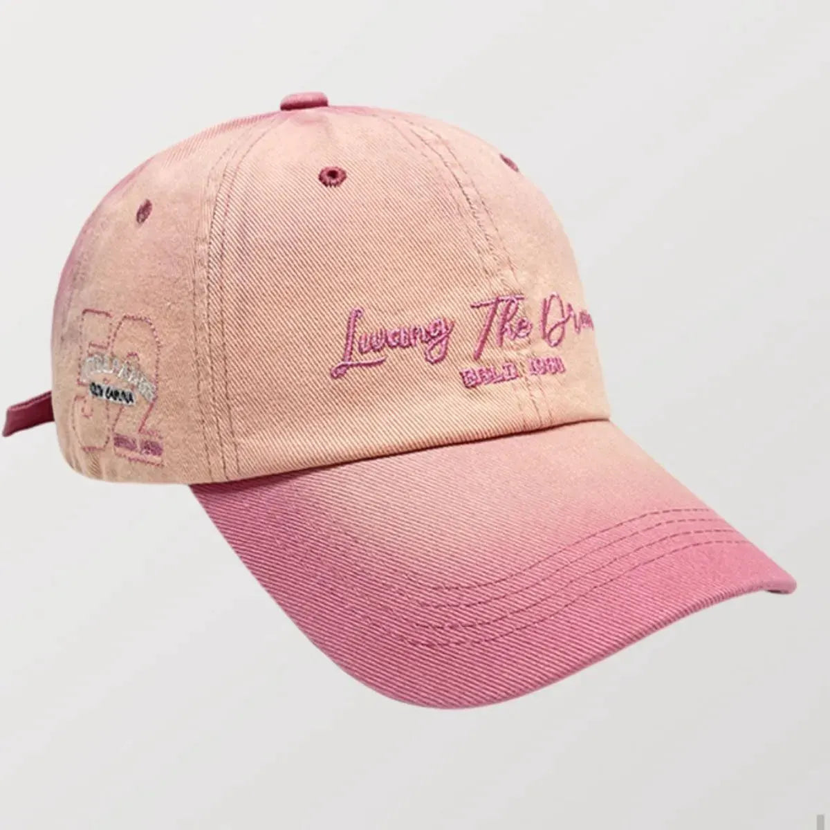 Embroidered Adjustable Cotton Baseball Cap by Partner Label