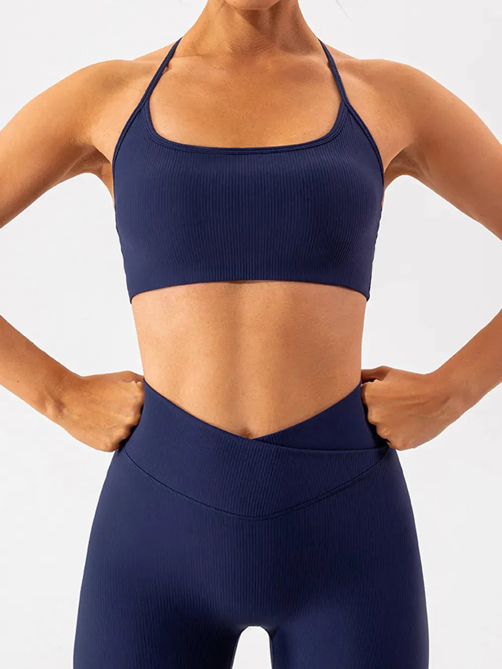 Spaghetti Strap Active Bra by Partner Label