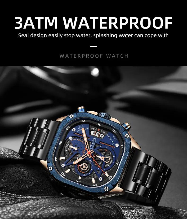 MEGIR Sports Military Watches for Men Luxury Business Casual Wristwatches Waterproof Date Clock Chronograph Reloj Hombre 2217 by MEGIR WATCH GROUP
