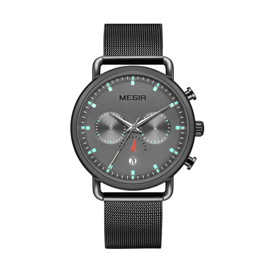 MEGIR Men Watch Top Brand Fashion Casual Quartz Watches Waterproof Date Man Sports Military Wristwatch Clock Relogio Masculino 2159 by MEGIR WATCH GROUP
