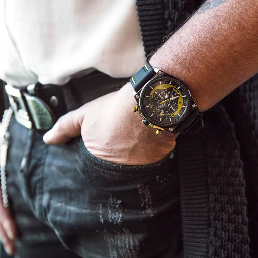 MEGIR Chronograph Sports Watch Men Silicone Military Watches Waterproof Date Clock Fashion Quartz Wristwatches Reloj Hombre 2051 by MEGIR WATCH GROUP