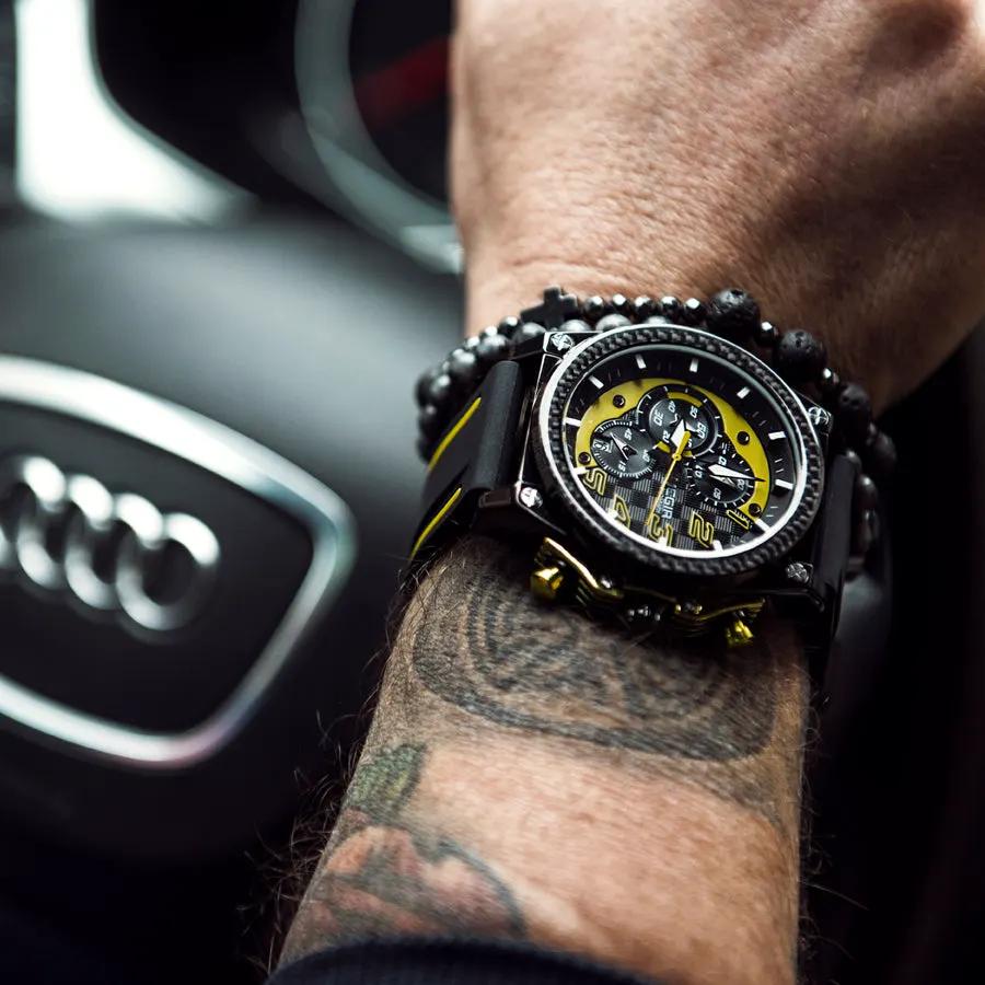 MEGIR Chronograph Sports Watch Men Silicone Military Watches Waterproof Date Clock Fashion Quartz Wristwatches Reloj Hombre 2051 by MEGIR WATCH GROUP