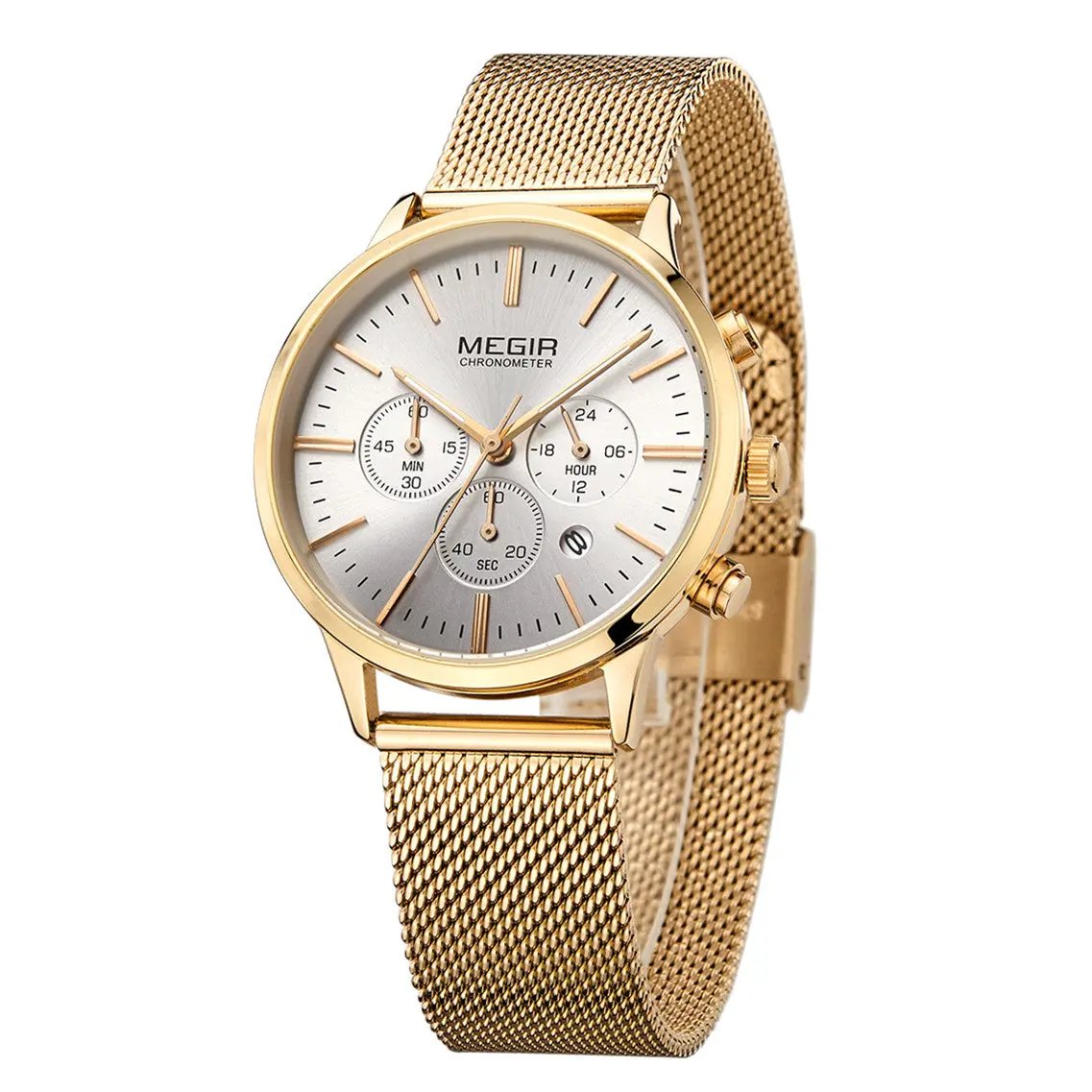 MEGIR Luxury Women Watches Chronograph Waterproof Quartz Ladies Sport Casual Wristwatch Female Dress Clock 24-hour Relogio Feminino 2011 by MEGIR WATCH GROUP