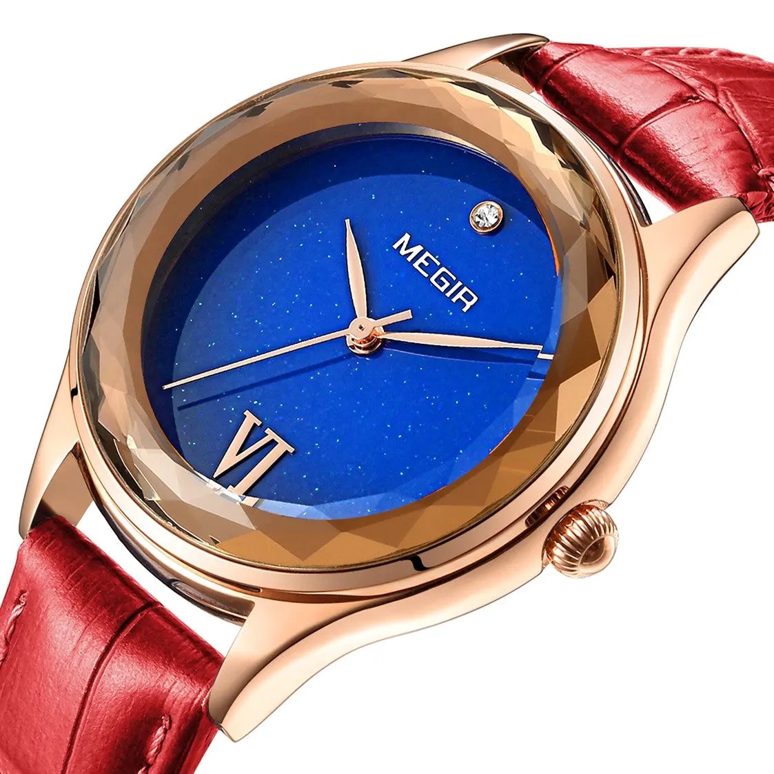 MEGIR Fashion Watch for Women Luxury Leather Casual Simple Quartz Wristwatch Waterproof Ladies Dress Clock Relogio Feminino 4208 by MEGIR WATCH GROUP
