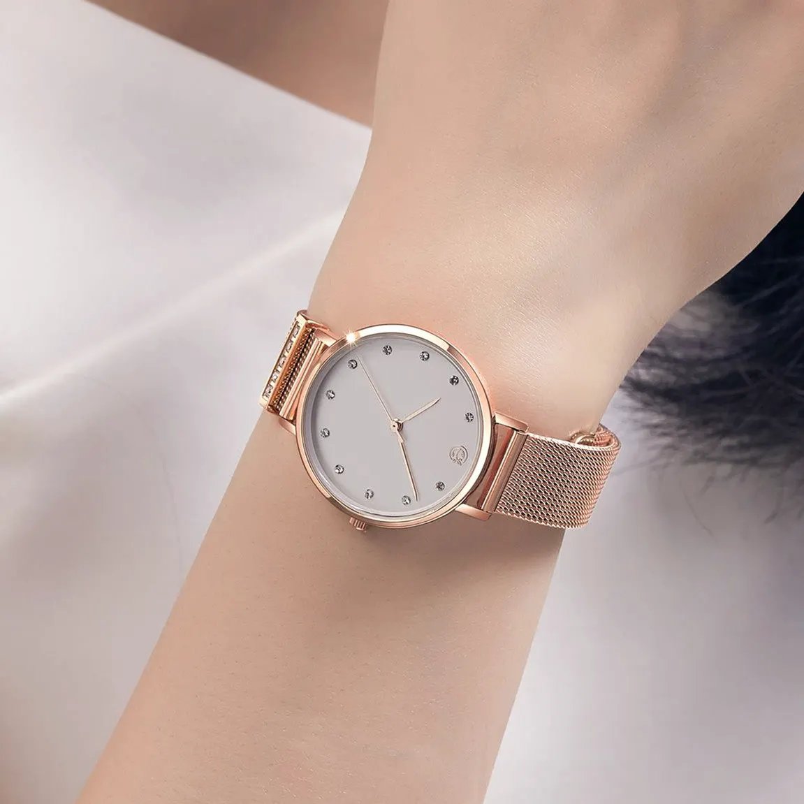 MEGIR Fashion Women Watches Top Brand Luxury Ladies Dress Clock Steel Bracelet Clock Female Quartz Wristwatch Relogio Feminino 7022 by MEGIR WATCH GROUP