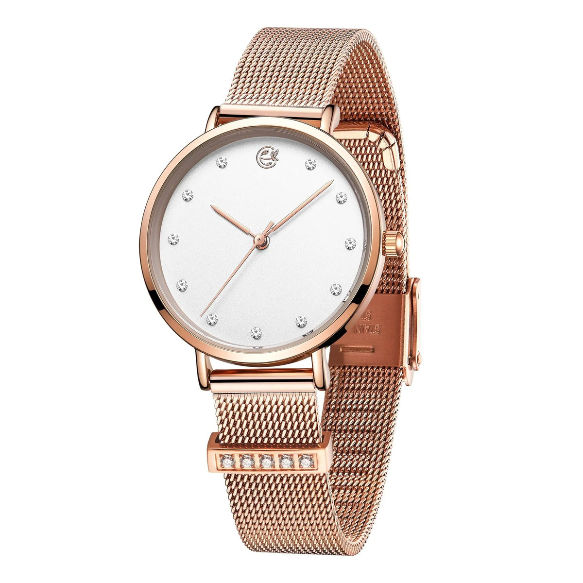 MEGIR Fashion Women Watches Top Brand Luxury Ladies Dress Clock Steel Bracelet Clock Female Quartz Wristwatch Relogio Feminino 7022 by MEGIR WATCH GROUP