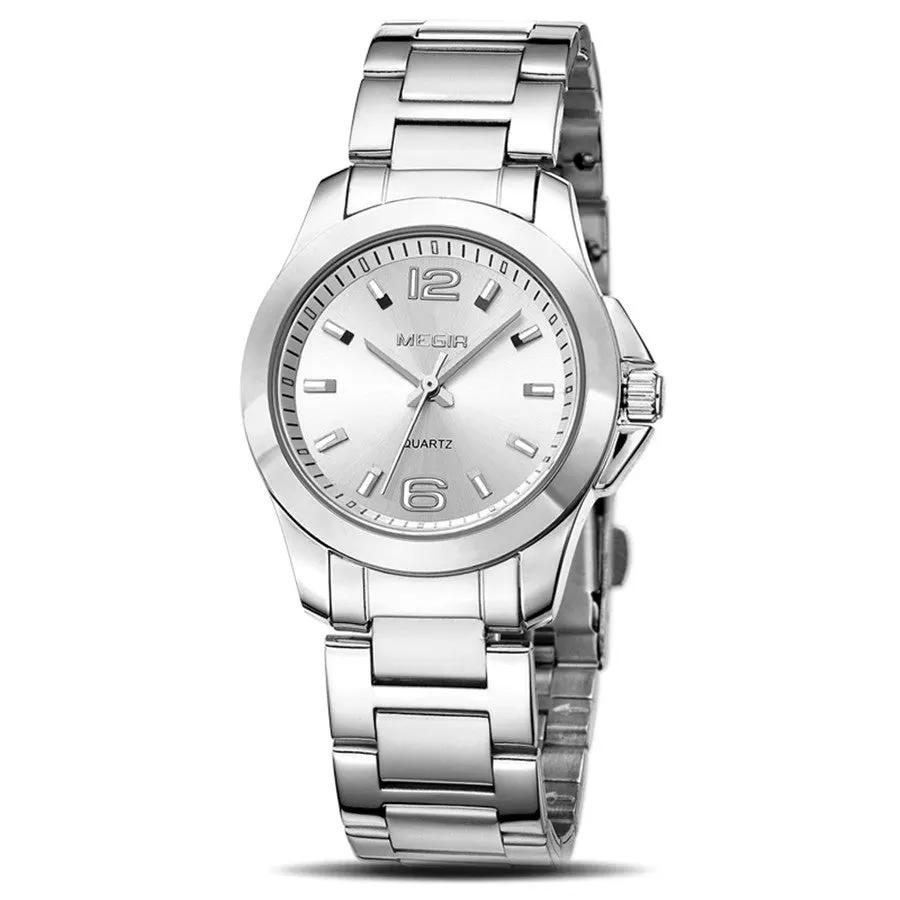 MEGIR Luxury Women Bracelet Watches Top Brand Fashion Ladies Quartz Watch Waterproof Elegant Female Wristwatch Dress Clock 5006L by MEGIR WATCH GROUP
