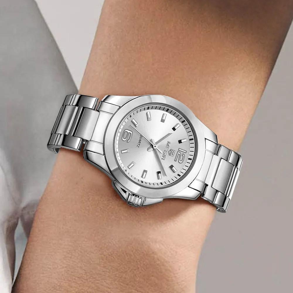 MEGIR Luxury Women Bracelet Watches Top Brand Fashion Ladies Quartz Watch Waterproof Elegant Female Wristwatch Dress Clock 5006L by MEGIR WATCH GROUP
