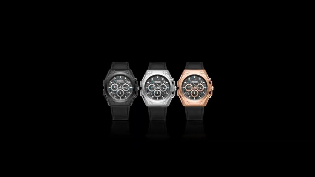 MEGIR Men's Watches Waterproof Sports Wristwatches Quartz Military Chronograph Luminous Male Clock Calendar Relogio Masculino 4220 by MEGIR WATCH GROUP