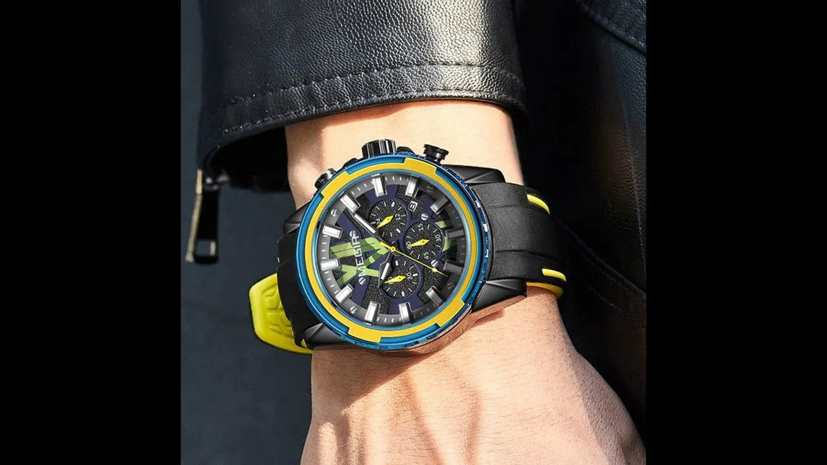MEGIR New Sport Watch for Luxury Silicone Quartz Casual Wristwatch Waterproof Military Wrist Watch Man Clock Reloj Hombre 2133 by MEGIR WATCH GROUP