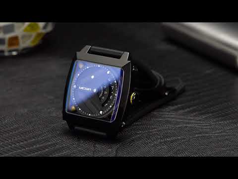 MEGIR Watches for Men Leather Strap Automatic Mechanical Watch Waterproof Business Casual Wristwatch Date Clock Montre Homme 62071 by MEGIR WATCH GROUP