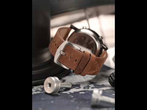 MEGIR Roller Pointer Watches for Men Fashion Luxury Military Sport Watch Leather Strap Quartz Wristwatch Clock Relogio Mascilino 2137 by MEGIR WATCH GROUP