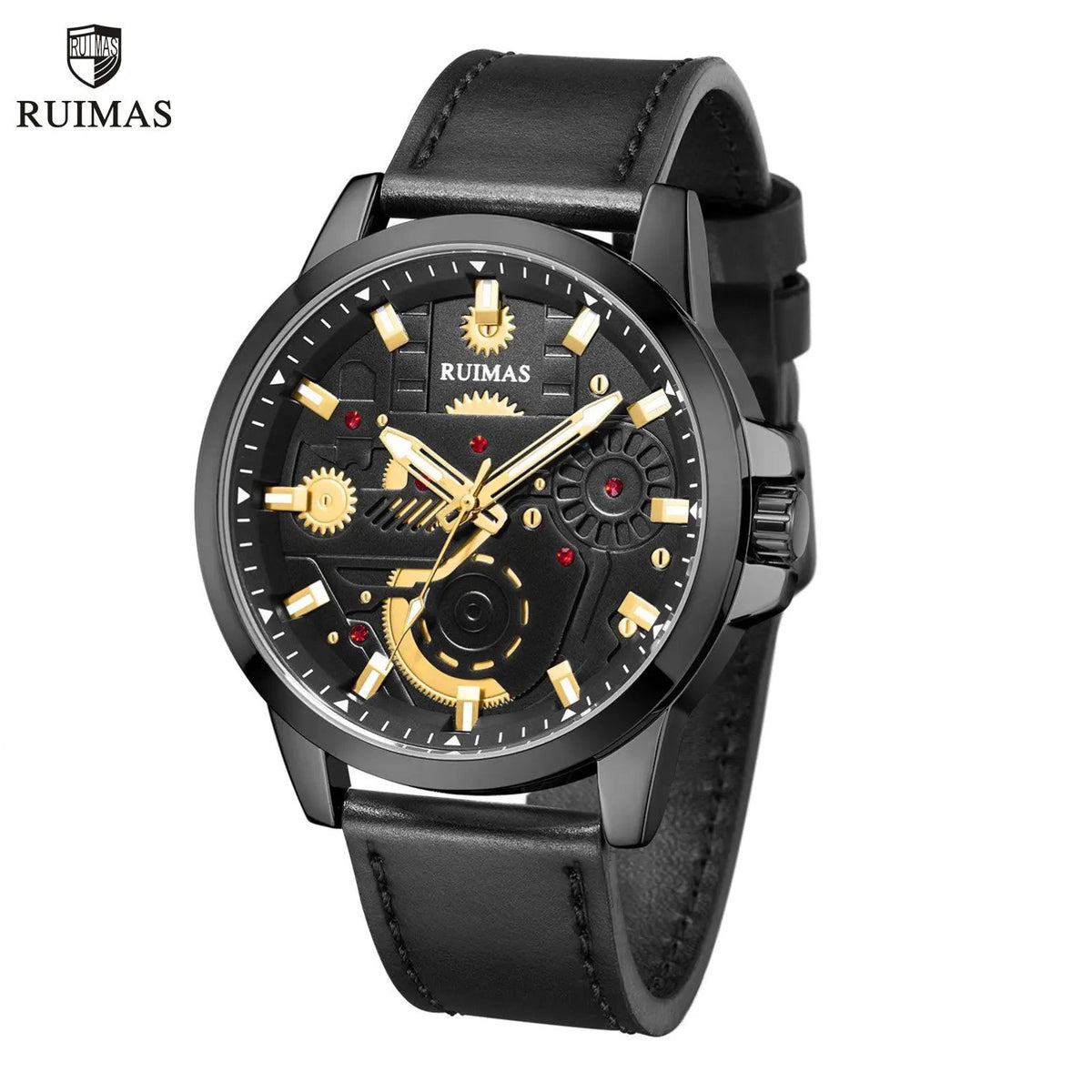 RUIMAS Watches Men's Casual Sport Watches Luxury Military Quartz Wrist Watch Chronograph Waterproof Man Clock Montre Homme 307 by MEGIR WATCH GROUP