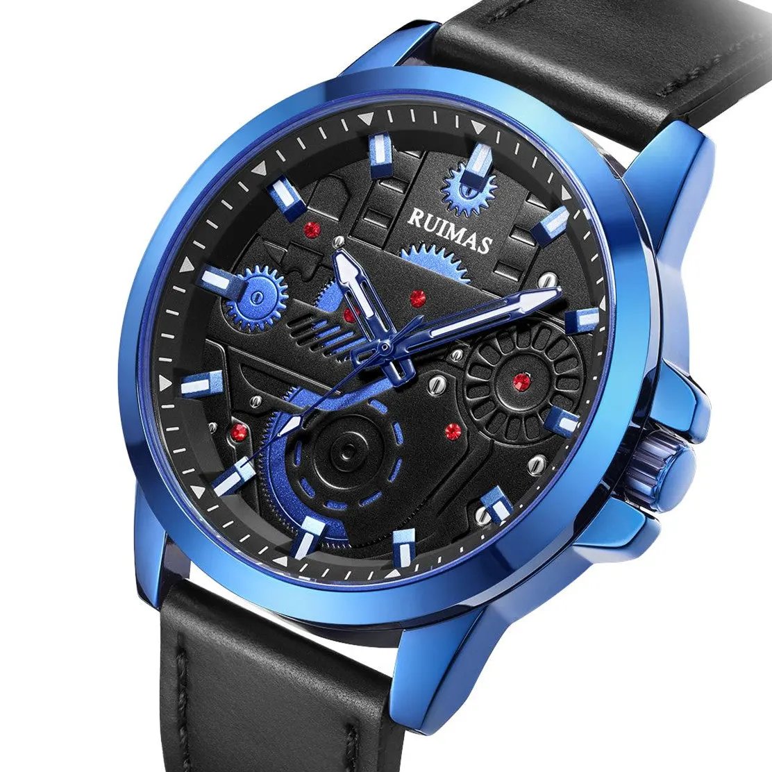 RUIMAS Watches Men's Casual Sport Watches Luxury Military Quartz Wrist Watch Chronograph Waterproof Man Clock Montre Homme 307 by MEGIR WATCH GROUP