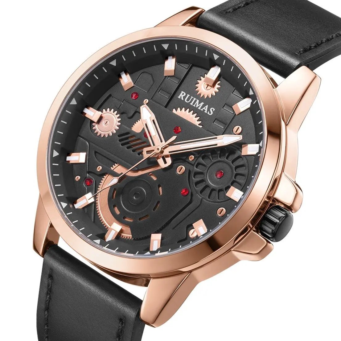 RUIMAS Watches Men's Casual Sport Watches Luxury Military Quartz Wrist Watch Chronograph Waterproof Man Clock Montre Homme 307 by MEGIR WATCH GROUP