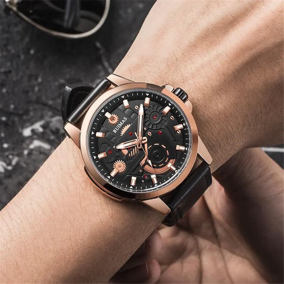 RUIMAS Watches Men's Casual Sport Watches Luxury Military Quartz Wrist Watch Chronograph Waterproof Man Clock Montre Homme 307 by MEGIR WATCH GROUP