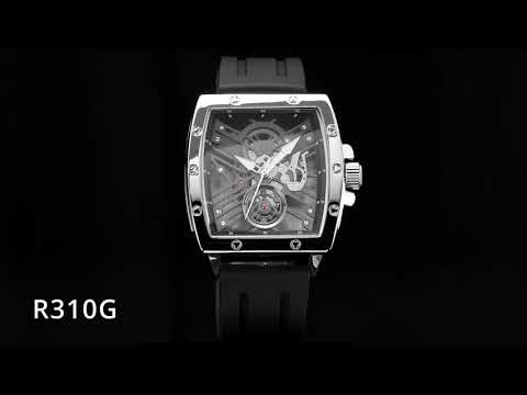 RUIMAS Luxury Fashion Men Sports Quartz Wrist Watches Waterproof Luminous Large Dial Casual Wristwatch Silicone Montre Homme 310 by MEGIR WATCH GROUP