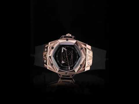 RUIMAS Brand Watches for Men Luxury Quartz Movement Sport Casual Wristwatches Unique Design Waterproof Clock Relogio Masculino 330 by MEGIR WATCH GROUP
