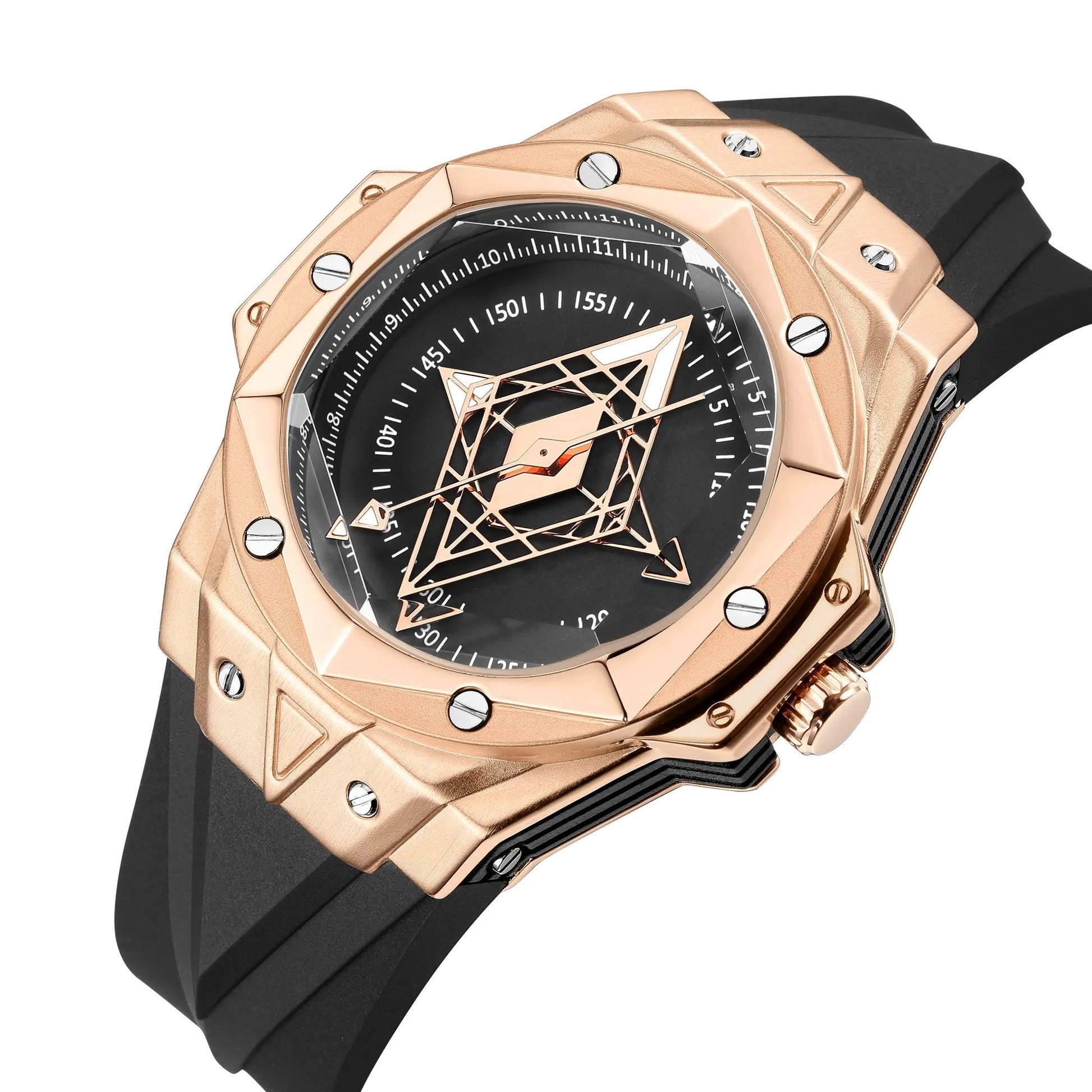 RUIMAS Brand Watches for Men Luxury Quartz Movement Sport Casual Wristwatches Unique Design Waterproof Clock Relogio Masculino 330 by MEGIR WATCH GROUP