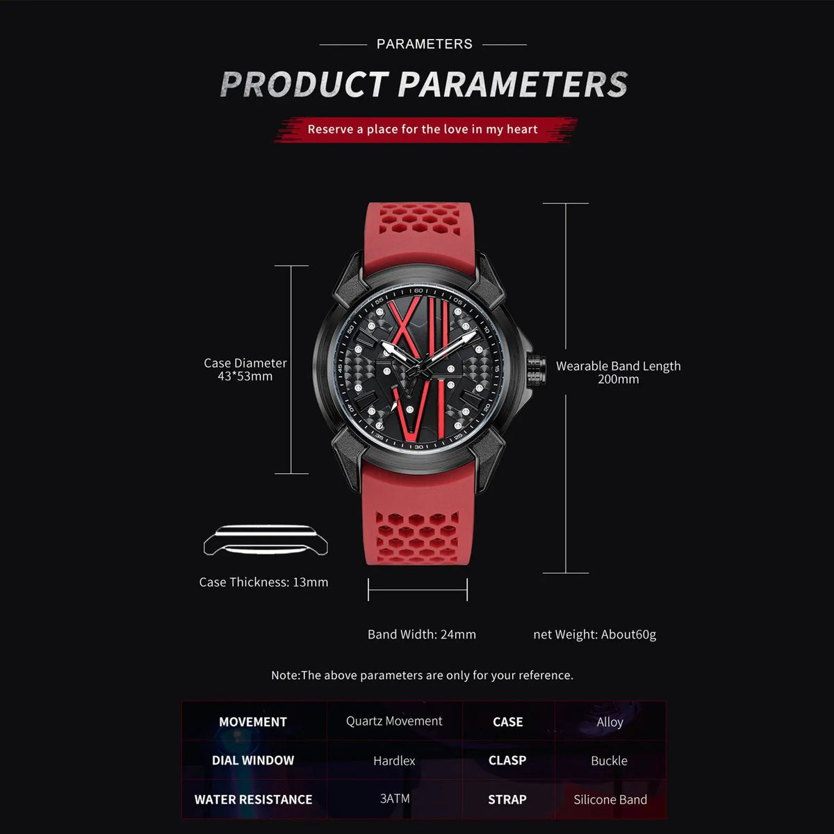 RUIMAS Men Sport Watches Top Brand Quartz Watch Waterproof Wristwatch Silicone Strap Clock Chronograph Relogio Masculino 332 by MEGIR WATCH GROUP