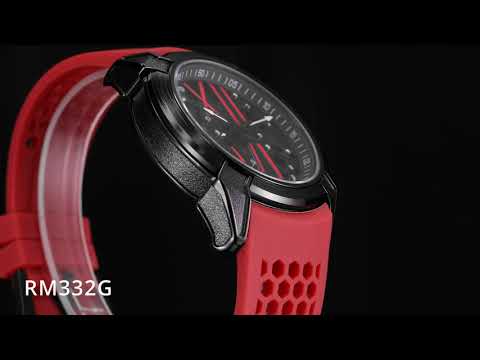 RUIMAS Men Sport Watches Top Brand Quartz Watch Waterproof Wristwatch Silicone Strap Clock Chronograph Relogio Masculino 332 by MEGIR WATCH GROUP