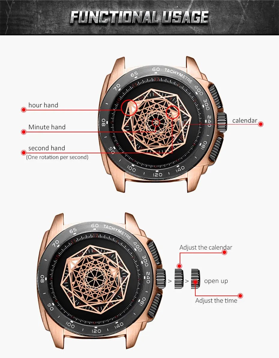 RUIMAS Men Silicone Band Quartz Casual Wrist Watches Large Dial Sport Military Watch Clock Luminous Waterproof Relogio Masculino 554 by MEGIR WATCH GROUP