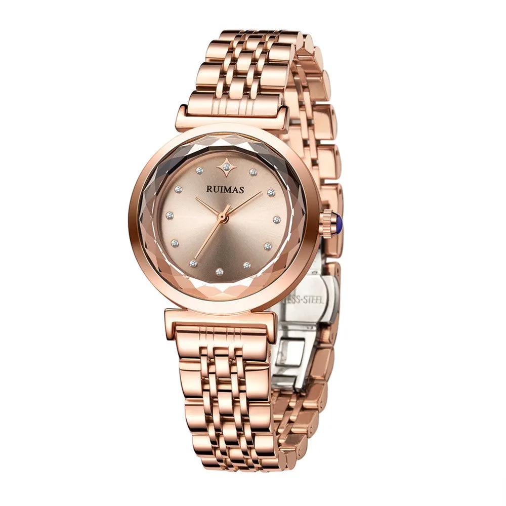 RUIMAS Women Bracelet Watches Brand Luxury Quartz Watch Fashion Casual Business Female Wristwatch Dress Clock Montre Homme 563 by MEGIR WATCH GROUP