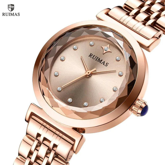 RUIMAS Women Bracelet Watches Brand Luxury Quartz Watch Fashion Casual Business Female Wristwatch Dress Clock Montre Homme 563 by MEGIR WATCH GROUP