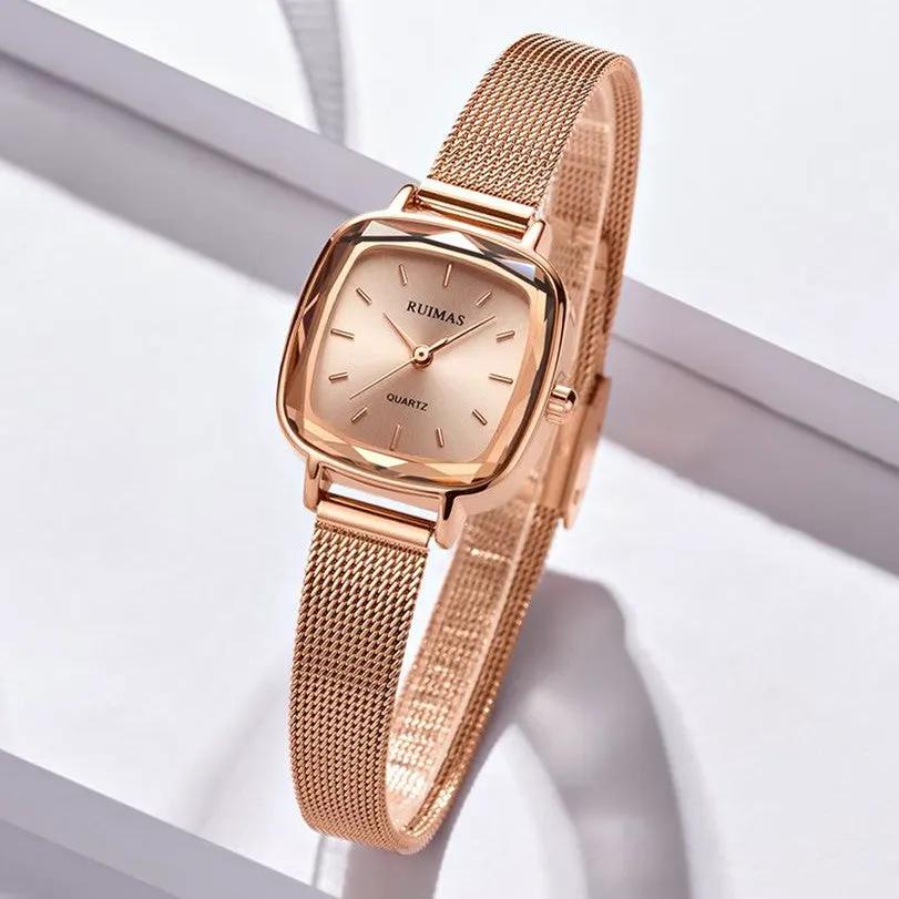 RUIMAS Ladies Watch Bracelet Brand Luxury Women Watches Waterproof Quartz Female Watches Fashion Casual Wrist Watch Clock 571 by MEGIR WATCH GROUP