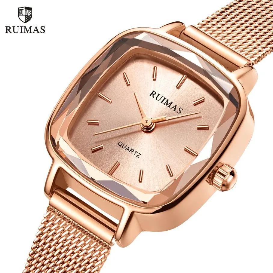 RUIMAS Ladies Watch Bracelet Brand Luxury Women Watches Waterproof Quartz Female Watches Fashion Casual Wrist Watch Clock 571 by MEGIR WATCH GROUP