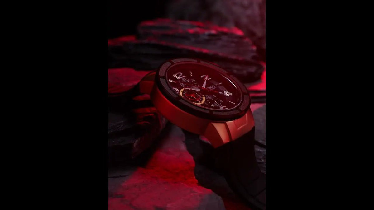 RUIMAS Chronograph Top Brand Luxury Quartz Watches for Men Waterproof Silicone Sports Clock Wristwatch Calendar Montre Homme 587 by MEGIR WATCH GROUP