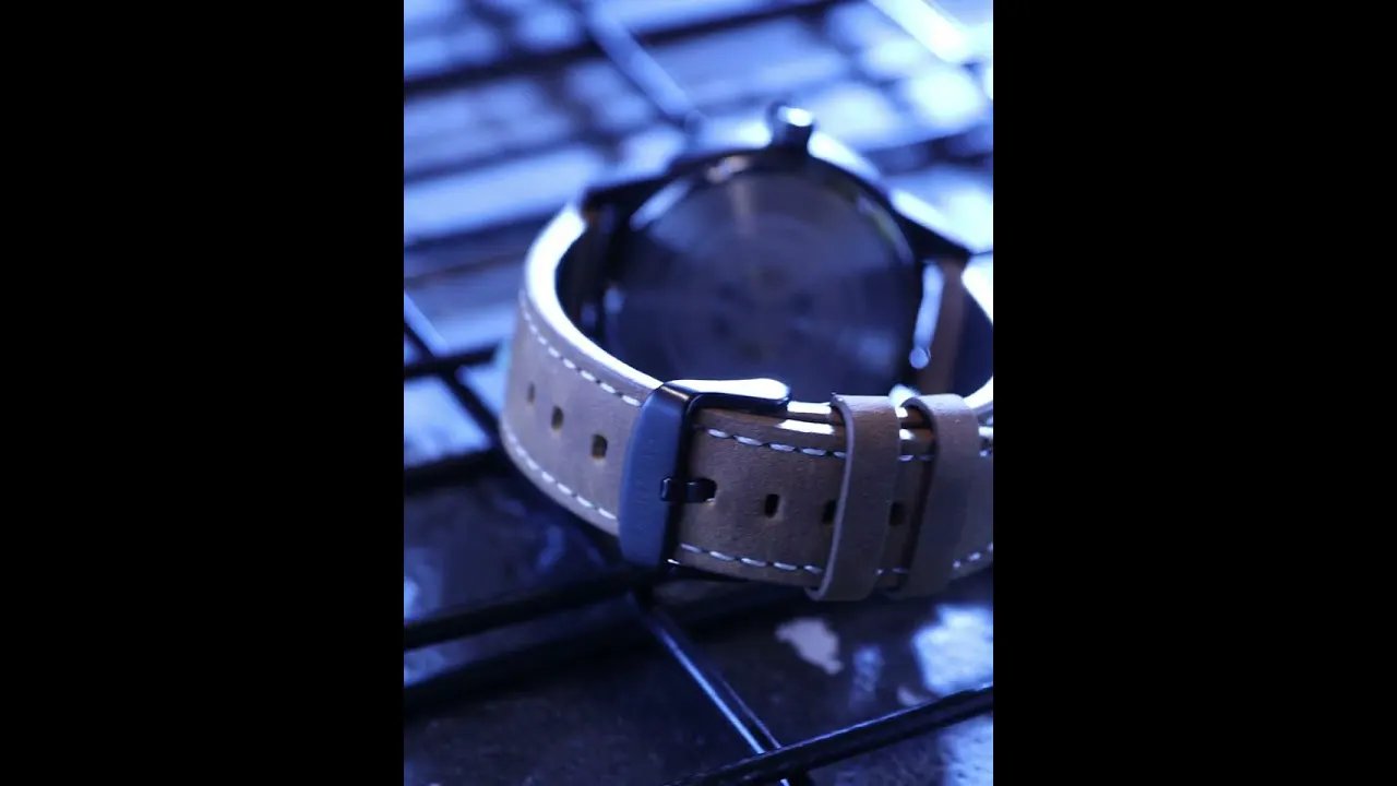 RUIMAS Men Wristwatch Luxury Leather Sports Military Wrist Watches Waterproof Large Dial Casual Quartz Clock Relogio Masculino 594 by MEGIR WATCH GROUP