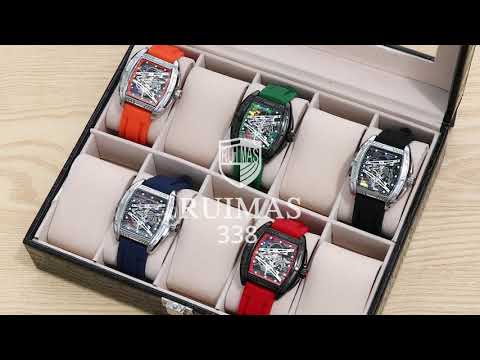 RUIMAS Fashion Military Quartz Watches Men Luxury Casual Sport Wrist Watches Waterproof Luminous Clock Large Dial Reloj Hombre 338 by MEGIR WATCH GROUP