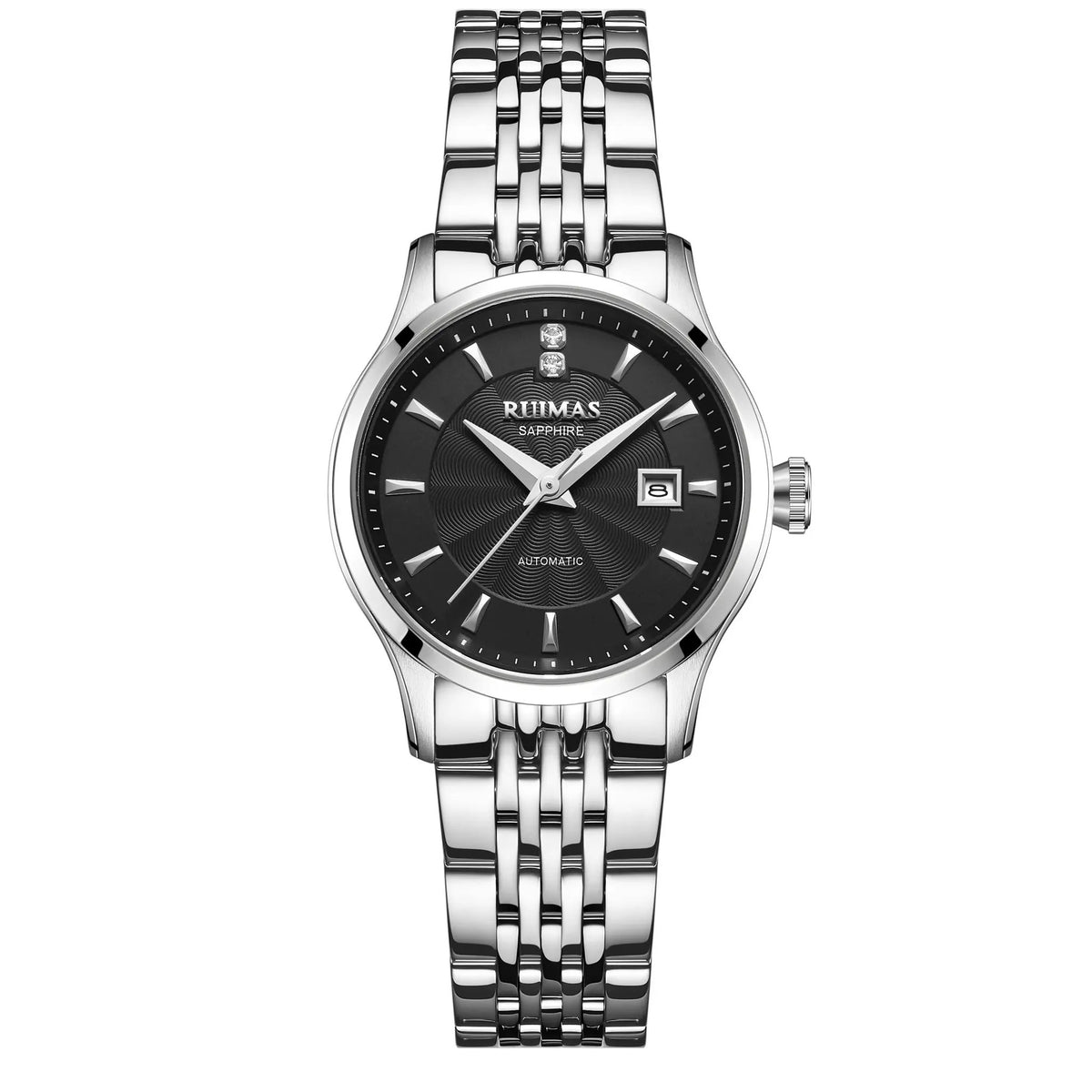RUIMAS Brand Luxury Women Automatic Mechanical Watches Fashion Ladies Business Casual Wristwatch Sapphire Clock Reloj Mujer 6755 by MEGIR WATCH GROUP