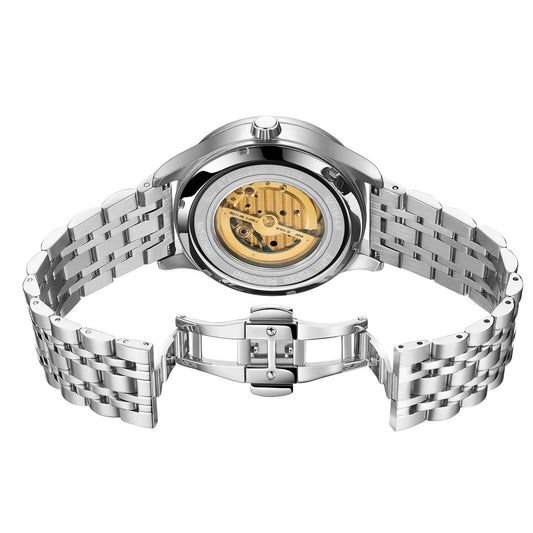 RUIMAS Luxury Business Watches for Mens Fashion Stainless Steel Automatic Mechanical Watch Waterproof Date Wristwatch Clock 6786 by MEGIR WATCH GROUP
